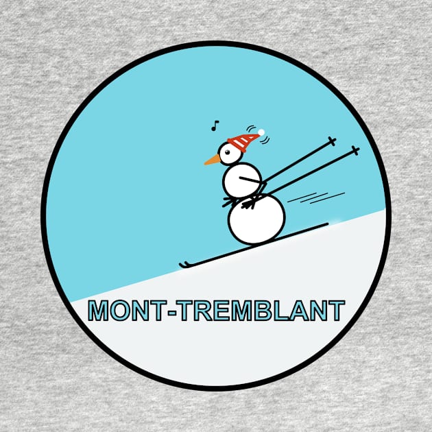 Frosty the Snowman - Skiing at Mont-Tremblant by Musings Home Decor